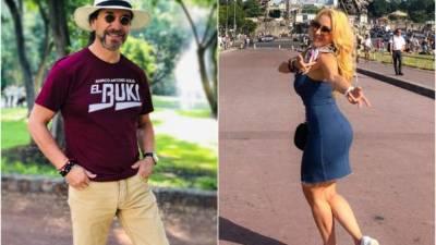 Marco Antonio Solís y Cristy Solís.