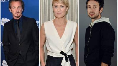 Sean Penn, Robin Wright y Jimmy Giannopoulos