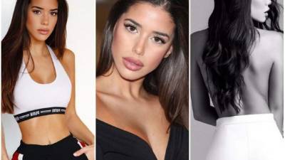 Ella es la hermosa modelo española Nadia Avilés, quien ha conquistado a futbolista del Barcelona que terminó su noviazgo de varios años con su chica.