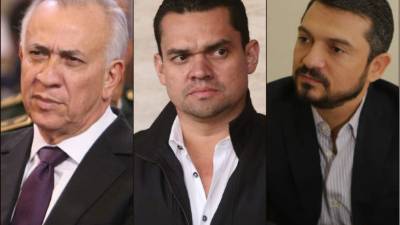 Mauricio Oliva, Tomás Zambrano y Yuri Sabas