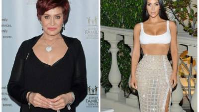 Sharon Osbourne y Kim Kardashian