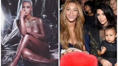 Kim Kardashian y Beyoncé