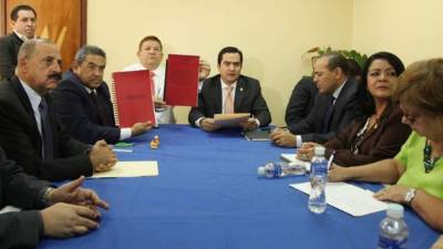 Comisión multipartidaria de diputados.