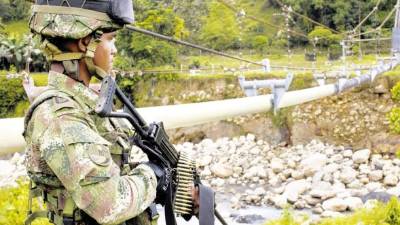 El oleoducto Caño Limón-Coveñas sigue siendo uno de los blancos preferidos de la guerrilla en un país cuya economía depende en gran parte del sector petrolero.