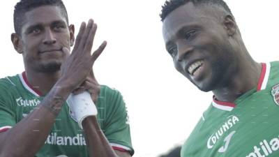 Costly y Arboleda hicieron sociedad en el Yankel Rosenthal en la victoria de 1-0 del Marathón ante Olimpia.