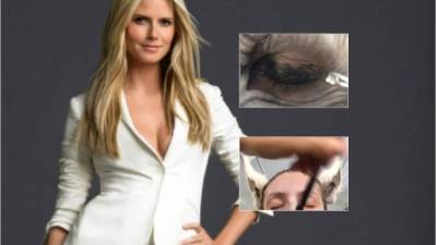 A lo largo de ayer martes, la modelo Heidi Klum fue compartiendo pequeños adelantos del disfraz que luciría esa misma noche en su fiesta anual de Halloween que se celebra en Nueva York.