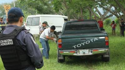 Francisco Munguía Ortiz fue torturado y asfixiado dentro de su propio vehículo Toyota Tacoma.