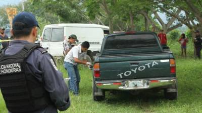 Francisco Munguía Ortiz fue torturado y asfixiado dentro de su propio vehículo Toyota Tacoma.