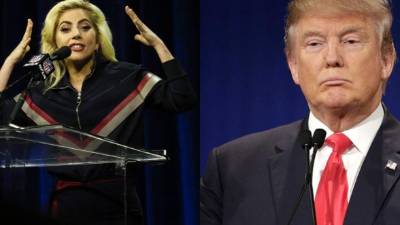 Lady Gaga ha señalado en diversas ocasiones a Donald Trump.