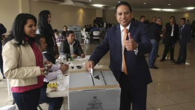 El abogado José María Díaz del frente Patria y Justicia.