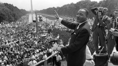 El reverendo y Premio Nobel de la Paz, Martin Luther King.