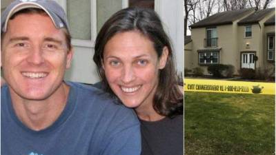 Scott Fricker (48) y su esposa Buckley Kuhn-Fricker. Foto redes