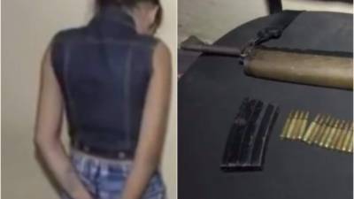 Según el reporte policial la adolescente pertenece a la pandilla 18.