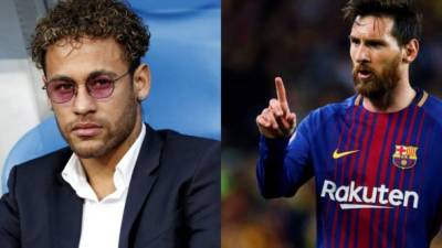 Neymar puede llegar al Real Madrid y ser rival de Messi en la liga española. FOTOS EFE.