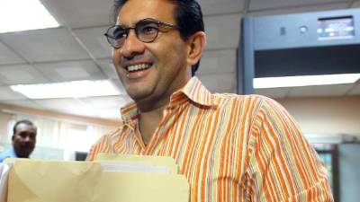 El exgerente de Hondutel, Marcelo Chimirri. Foto archivo.