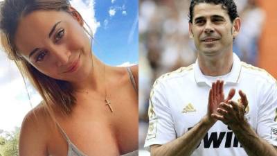 Fernando Hierrro puede presumir de contar con una de las muchachas más bellas en suelo español.