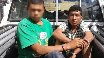 A los capturados les decomisaron una escopeta.