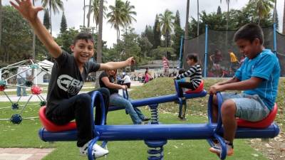 os más pequeños tienen un espacio exclusivo y de calidad en el parque.