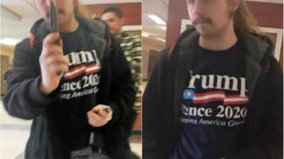 Earl Johnson fue detenido tras realizar amenazas de muerte contra estudiantes indocumentados.