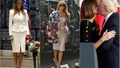 La primera dama estadounidense, Melania Trump, realizó su primera gira diplomática junto a su esposo, el magnate Donald Trump, con resultados 'increíbles' para la ex modelo eslovena que conquistó corazones en Europa y Oriente Medio.