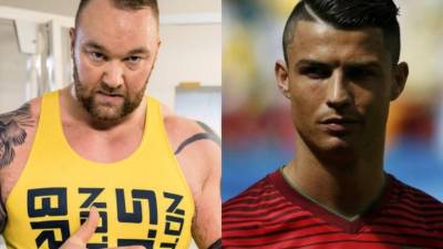 El actor no quiere que CR7 le marca a su Islandia en la Eurocopa.