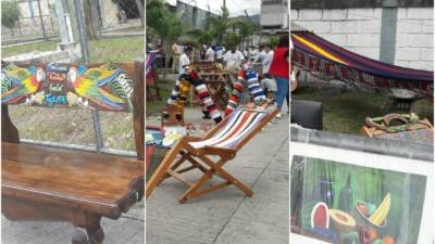 Los reclusos elaboran varios trabajos en la Penitenciaria Nacional de Támara.