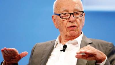 Rupert Murdoch presidente ejecutivo de 21st Century Fox.