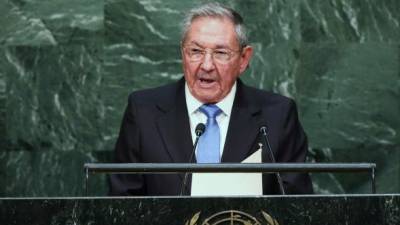 El presidente cubano, Raúl Castro, habló por primera vez en la Asamblea de la ONU, hace unas semanas.