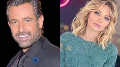 El actor mexicano Gabriel Soto y la modelo rusa Irina Baeva.