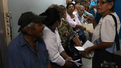 El IHSS da servicios a unos 650,000 afiliados del país.