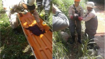 El el cuerpo de la recién nacida estaba debajo de un puente en las cercanías de la colonia 21 de octubre de Tegucigalpa.