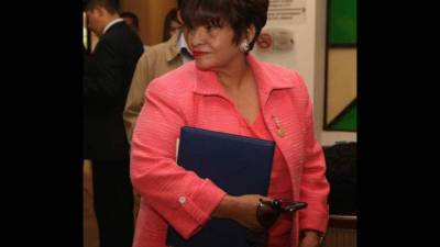 La exmagistrada Lidia Estela Cardona.