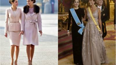 Los reyes de España, Felipe y Letizia, recibieron al presidente de Argentina, Mauricio Macri, y su esposa, Juliana Awada, con una solemne ceremonia de bienvenida en el Palacio Real.
