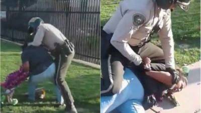 Juanita Méndez-Medrano fue detenida por vender flores sin permiso en Riverside.