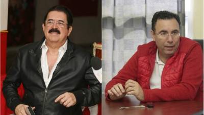 Manuel Zelaya, coordinador del Partido Libertad y Refundación (Libre) y Luis Zelaya, el candidato presidencial del Partido Liberal.