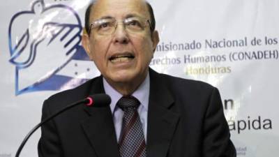 Roberto Herrera Cáceres, extitular del Comisionado Nacional de Derechos Humanos.