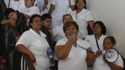 Janeth Almendárez ha sido citada hoy a una audiencia de descargo por informar actos irregulares en la Secretaría de Salud. Foto Archivo.