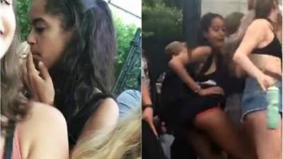 Malia es protagonista de un nuevo escándalo en los Estados Unidos.
