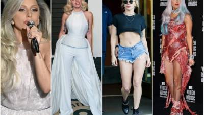 Gaga tenía facciones regulares, sin embargo, parece que esto ha quedado atrás.