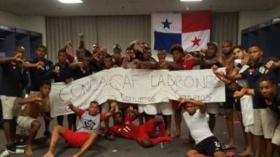 Por esta foto la Federación de Fútbol de Panamá tendrá que pagar 15,000 dólares.
