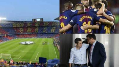 La prensa catalana sostiene que la dirigencia del Barcelona ya trabaja para reforzarse y ha puesto su mirada en estos futbolistas. FOTOS AFP.