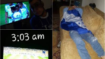 Miles de hondureños madrugaron este miércoles para ver el partido contra los Socceroos.Australia se convirtió este miércoles en la selección de fútbol número 31 en clasificarse al mundial de Rusia 2018 después de vencer a Honduras 3-1 en Sídney.