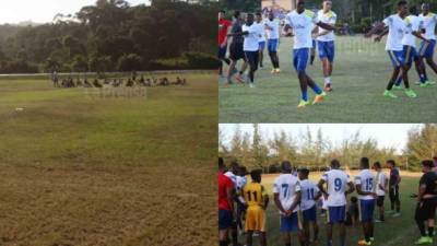 El Galaxy FC de Roatán, club de la Liga Mayor, se alista para el partido más importante de su historia. Se enfrentarán este miércoles al Olimpia por los octavos de final de la Copa Presidente.