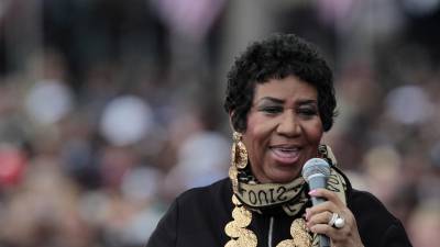 La fallecida cantante Aretha Franklin.