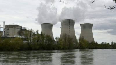 La Central Núclear Bugey, en Lyon, Francia.