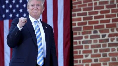 El candidato republicano Donald Trump.