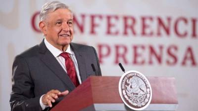 AMLO garantizó el acceso de la vacuna para toda la población en México./EFE.