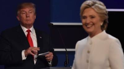 Trump y Clinton se enfrentaron en el debate más político hasta ahora.