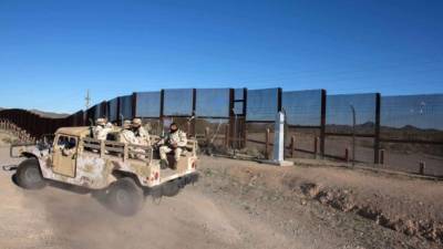 Trump envió más tropas a la frontera entre EEUU y México tras el incidente con el Ejército mexicano./AFP.