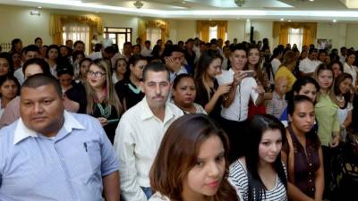 Las beneficiadas fueron reunidas en San Pedro Sula.